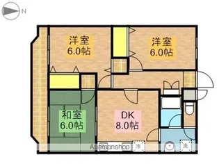 ボヌールはけの道【2階】の間取り