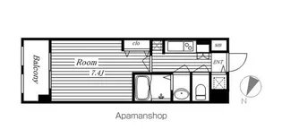 セノアタワー泉【12階】の間取り
