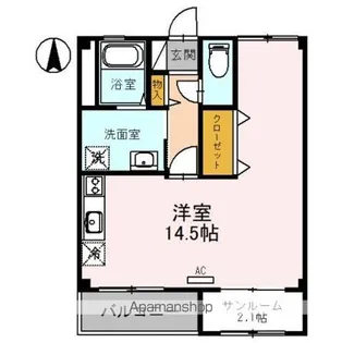 メゾン ルミナス【3階】の間取り