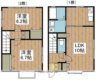 コンフォートⅡ【A号室号室】の間取り