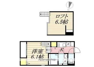 LUMIERE亥鼻【1階】の間取り