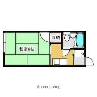 キトウハイツ【2階】の間取り
