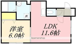 CLOVERLIFE昭和【1階】の間取り