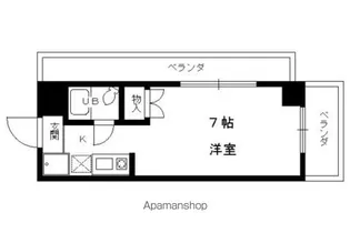 MIBUL30【302号室】の間取り