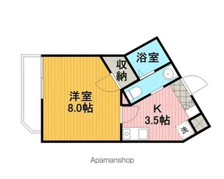 FLATS70【5階】の間取り