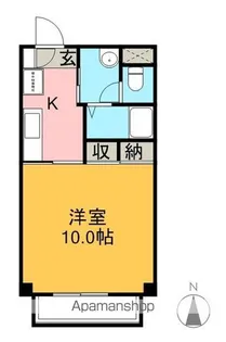 プランドールハイツ【2階】の間取り