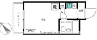 パピル吉祥寺【208号室】の間取り
