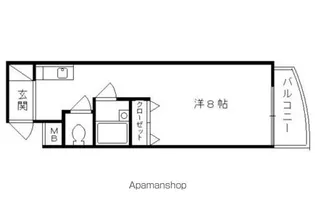 アーク醍醐【402号室】の間取り