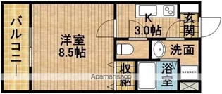BELL−KU【1階】の間取り