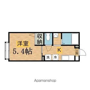 ブルゴーニュ【105号室号室】の間取り