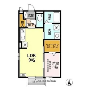 ドミトリー【2階】の間取り