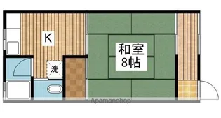 ハイツ居村【203号室】の間取り