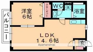 ラールコンホールターベウB【2階】の間取り
