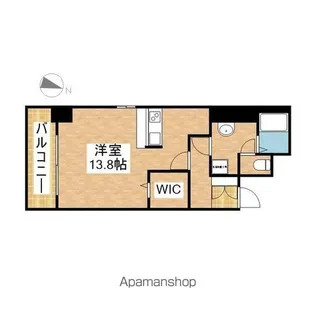 ラ・ルーシュ泉【9階】の間取り