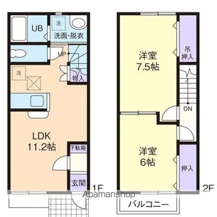 FUTUR【2階】の間取り