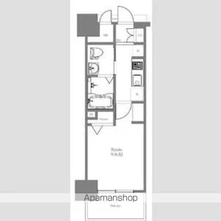 エステムプラザ大阪城パークフロント【10階】の間取り