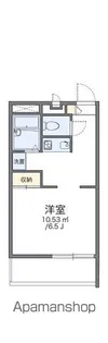 レオパレスHAPPYFIELD【301号室】の間取り