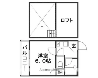 アナ〜香住ヶ丘【1階】の間取り