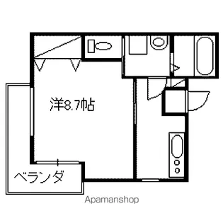 ウェーブハウス【102号室号室】の間取り