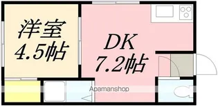 タクタクハイツ【202号室】の間取り