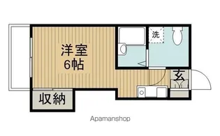 山口ビル【2階】の間取り
