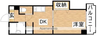サンクリエイト江坂【5階】の間取り