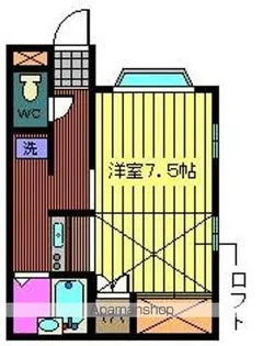 BAHN明日香【2階】の間取り