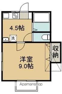 メゾン愛Ⅴ【101号室】の間取り