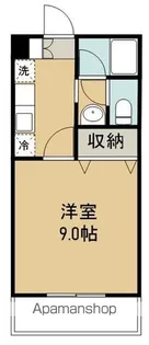 ロイヤルステージ宮城野【4階】の間取り