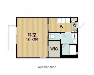 PALACEO−BELL’S【A203号室】の間取り