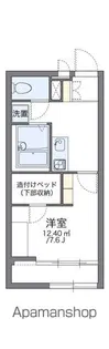 レオパレス稲荷前【2階】の間取り