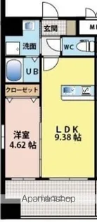 BUENA VISTA OHORI PARK【3階】の間取り