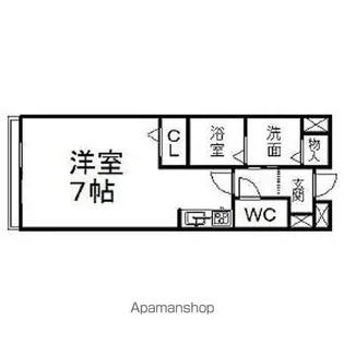パークサイド・エイト【2階】の間取り
