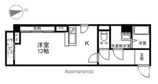 M’S EAST【2階】の間取り