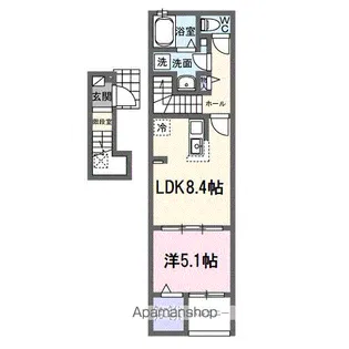 グレイス古川【2階】の間取り