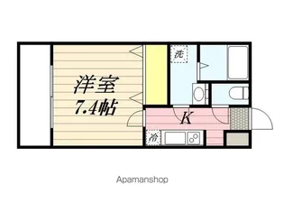 クレスティアステージア天神【10階】の間取り