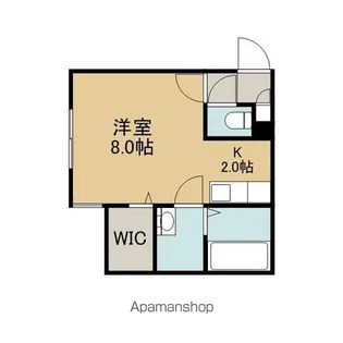 ポラリス柏陽【102号室】の間取り
