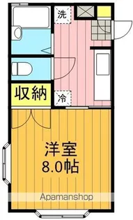 フレグランスK【101号室】の間取り