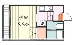 ステージ枝松【202号室】の間取り