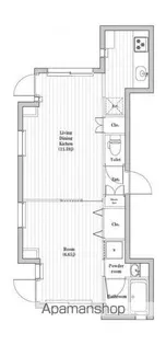 ASTILE四谷【2階】の間取り