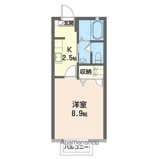 ディアス・コスモ大泉・参番館【203号室】の間取り