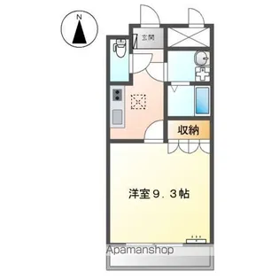 ブルーフェアリー【2階】の間取り
