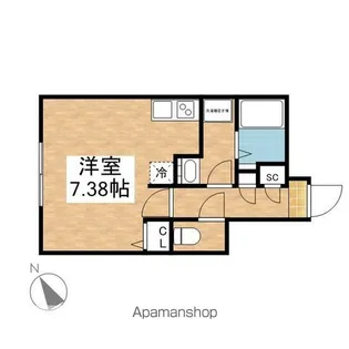 Branche葵【1階】の間取り