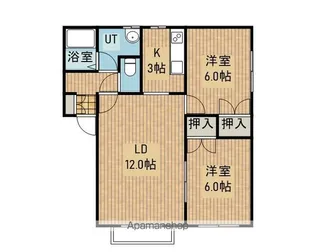 アルデバラン寿町【202号室】の間取り