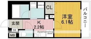 ゲートコート豊中【8階】の間取り