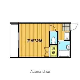 レストハウスⅡ【103号室】の間取り