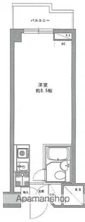 三越ゼームス坂マンション【4階】の間取り