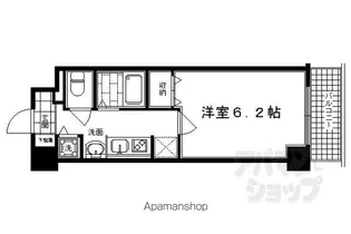 プレサンス京都鴨川彩華【603号室】の間取り