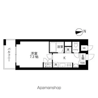 コンフォート榴ヶ岡ステーション【901号室】の間取り