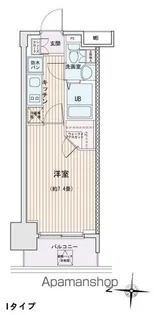 エスティメゾン錦糸町Ⅱ【5階】の間取り